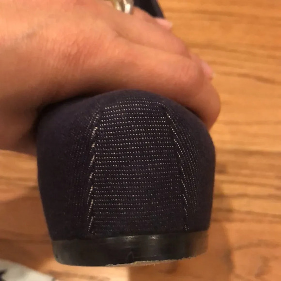 YSL denim dark blue platform heels - Picture 6 of 11